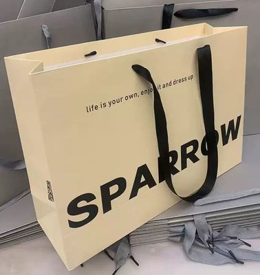 Customized Gift Bags with Free Design for Clothing Cosmetics and Shopping  Premium Quality Paper Handbags Direct from Factory Supply