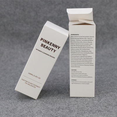 Custom Cosmetic Packaging Paper Box for Lotions, Essential Oils, and Skincare Products, with Insert for Gift Presentation