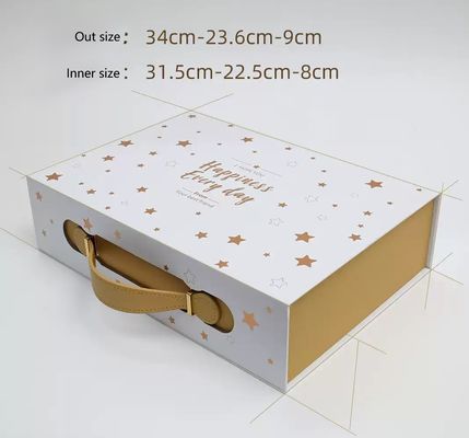 Custom Colored Cardboard Magnetic Flip Seal Folding Gift Box for Elegant Packaging