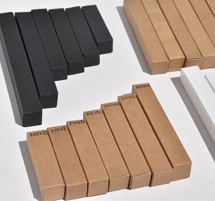 Custom Printed Perfume Small Box White Card Box Kraft Paper Box Black Card Box Paper Box