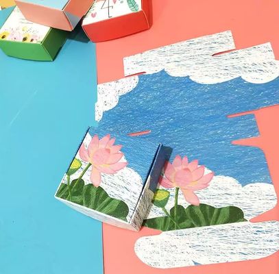 Customized Environmentally Friendly Packaging Paper Box Color Printing Bath Products Hat Packaging Box With Window