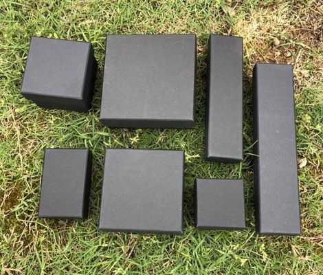 Rectangular Paper Universal Packaging Black Gift Box Scarf Gift Box Manufacturer Custom Empty Box