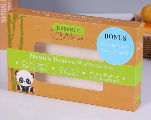 Window Color Box Paper Box Children'S Underwear Packaging Box White Card Color Printing Cosmetic Paper Box Customization
