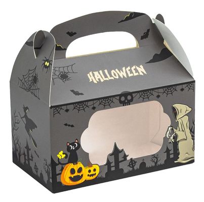 Custom Halloween Packaging Paper Color Box Candy Box Toy Box Holiday Party Logo