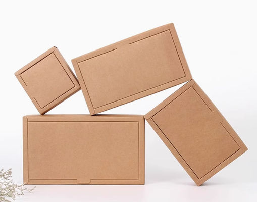 Custom Kraft Paper Tea Packaging Box Rectangular Gift Box For Loose Leaf Herbal Tea