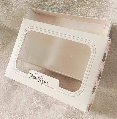 Printed Floral Packaging Box Custom Beauty Box For Hair Oils Serums Treatments