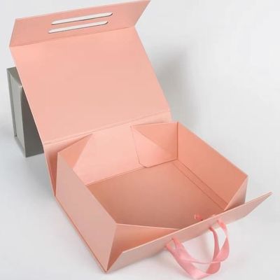 Colorful Packaging Folding Box Holiday Gift High End Gift Box Magnetic Hot Stamping Concave And Convex Empty Box