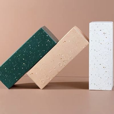 High-End Food And Health Care Product Packaging Paper Box Customization Cosmetics Hot Stamping Embossed Special Paper Packaging Box