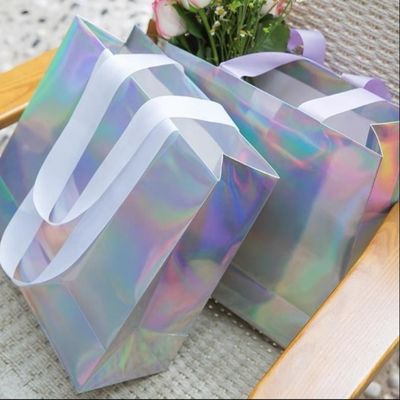 Customized Paper Luxury Beauty Salon Cosmetic Bags Gifts Souvenirs Small Gifts Bags
