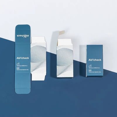 Luxury Skincare Product Packaging Custom Printed White Paper Boxes