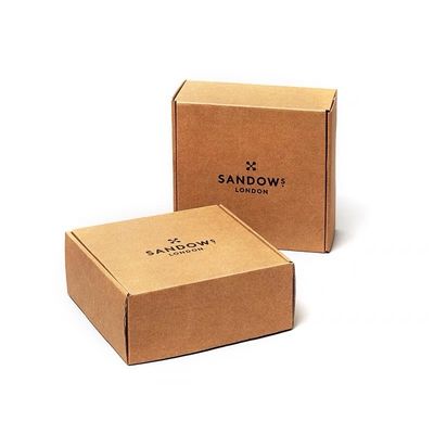 Custom Electronics Packaging Boxes Recyclable Corrugated Paper Boxes With Logo