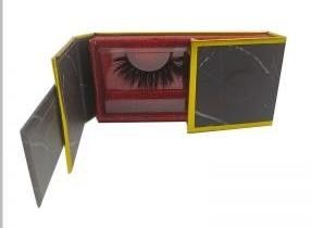 Magnetic Closure Foldable Eyelash Packaging Rigid Gift Box For Luxury Gift Sets