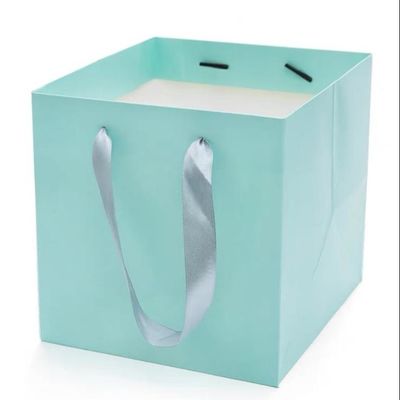 Custom Floral Arrangement Gift Bags For Flower Shops And Gift Stores with logo Buddy Bags