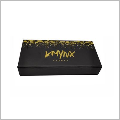 Luxury Rigid Perfume Packaging Box With Logo Custom Black Cardboard Box for Fragrance Bottles