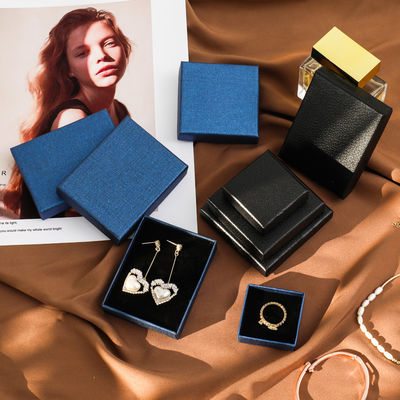 Custom Luxury Rigid Paper Box With Lid For Jewelry And Decorative Gifts