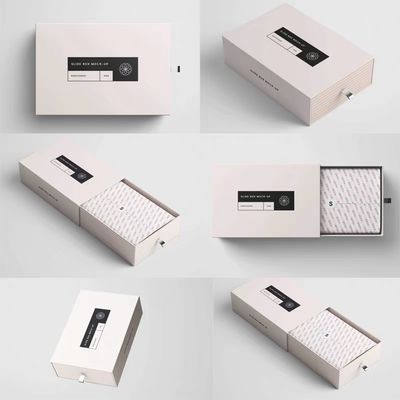 Eco-Friendly Paper Drawer Box For Cosmetics Jewelry And Accessories