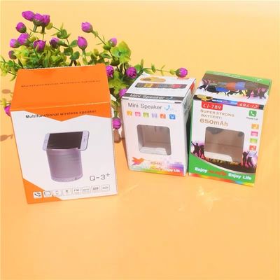 Custom Printed Speaker Packaging Box with Protective Foam Insert Eco-Friendly