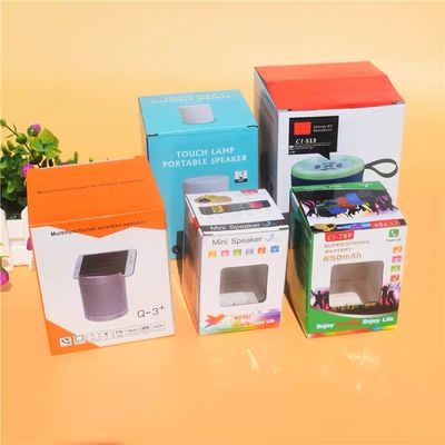Custom Printed Speaker Packaging Box with Protective Foam Insert Eco-Friendly