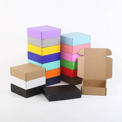 Express Logistics Packaging Box Dark Gray Airplane Box Corrugated Folding Paper Box Double-Sided Printing Color Box Wholesale