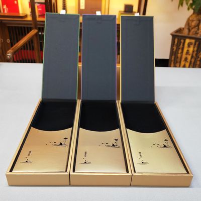 Custom Pull-Out Rigid Gift Boxes for Stationery Tea or Traditional Crafts