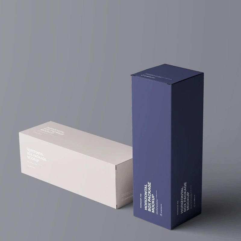 Paper Slotted Boxes Mixed Color Customized Tuck End Boxes