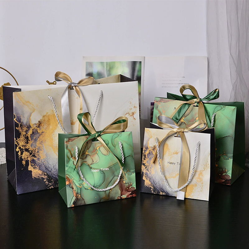 Luxury Custom Logo Shopping Paper Bag Printed Retail Gift Craft Jewelry Cosmetic