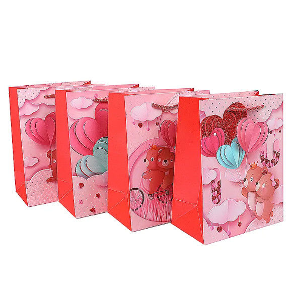 Eco Friendly Customized Christmas Souvenir Sacks With Luxury Clothing Packaging