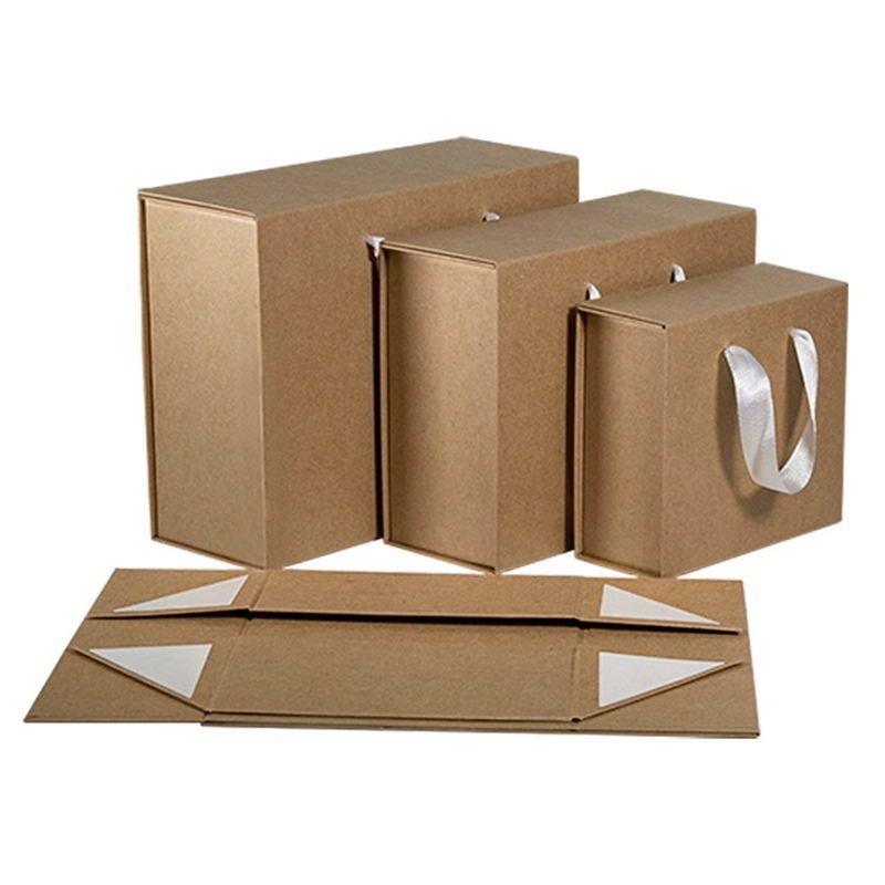 Custom Size Recyclable Cardboard Paper Hard Rigid Magnet Box Packaging Luxury Folding Magnetic Gift Box