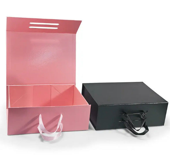 Magnetic Gift Box Packaging Folding Gift Boxes With Magnetic Lid Printed Skincare