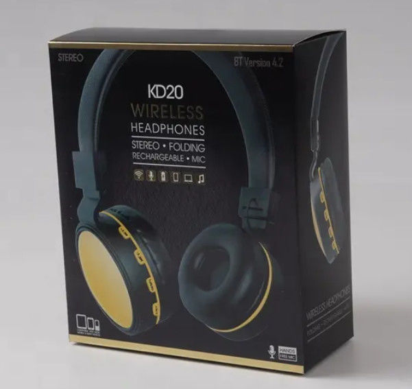 Custom Logo Paper Box Electronic Product Packaging Carton USB Cable Earphone  Phone Bluetooth Earphone Packaging