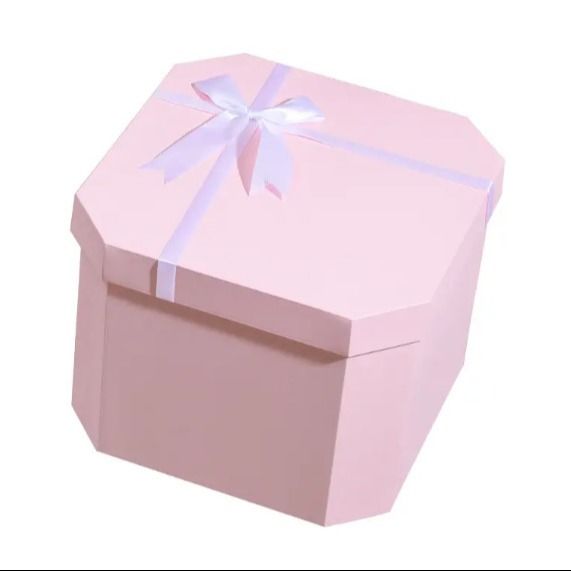 Folding Carton Boxes Corrugated Box Packaging Handheld Oversized Square Empty Gift Box
