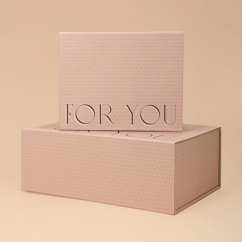 Popular Luxury Rigid Cardboard Packaging White Box Gift Box With Removable Lid