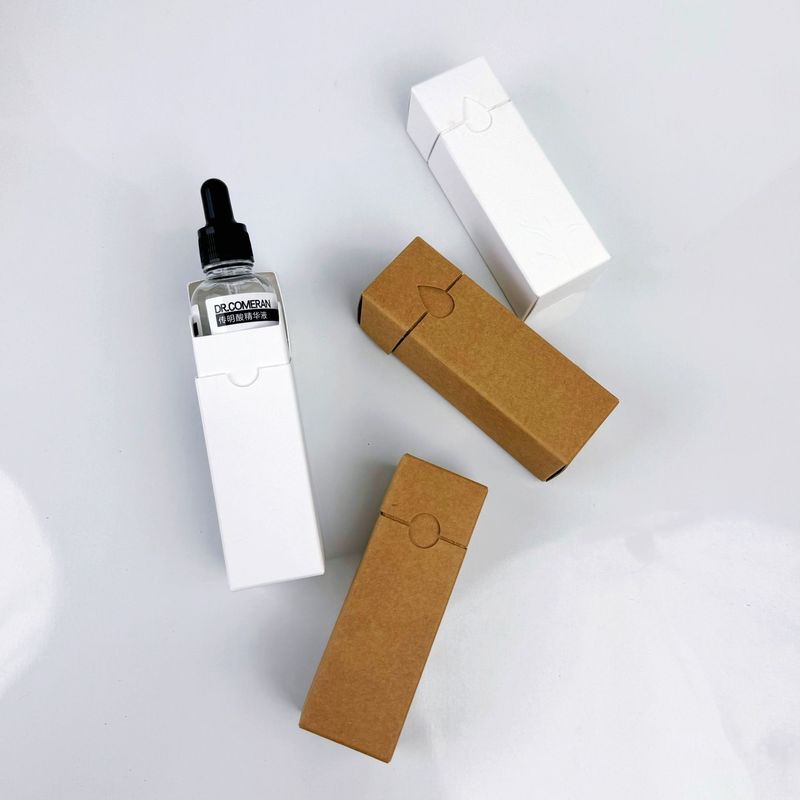 Bespoke Box Packaging Cosmetic Box Essential Oil Perfume Sample Art Paper