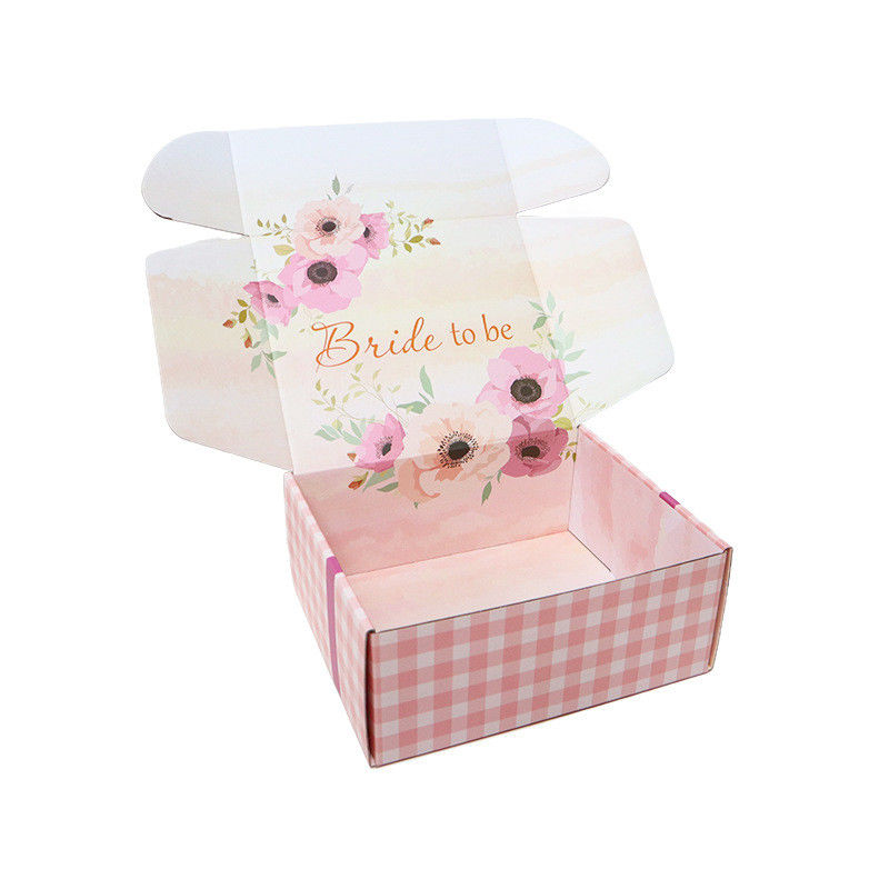 Custom Printed Folding Square Hart Gift Box Decorative Pretty Gift Boxes For Tea Coffee Drinks