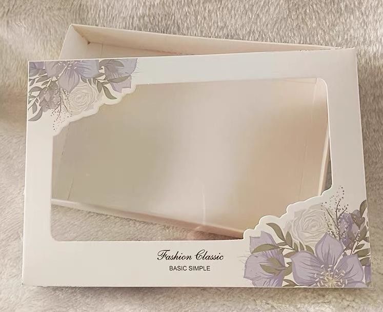 Printed Floral Packaging Box Custom Beauty Box For Hair Oils Serums Treatments