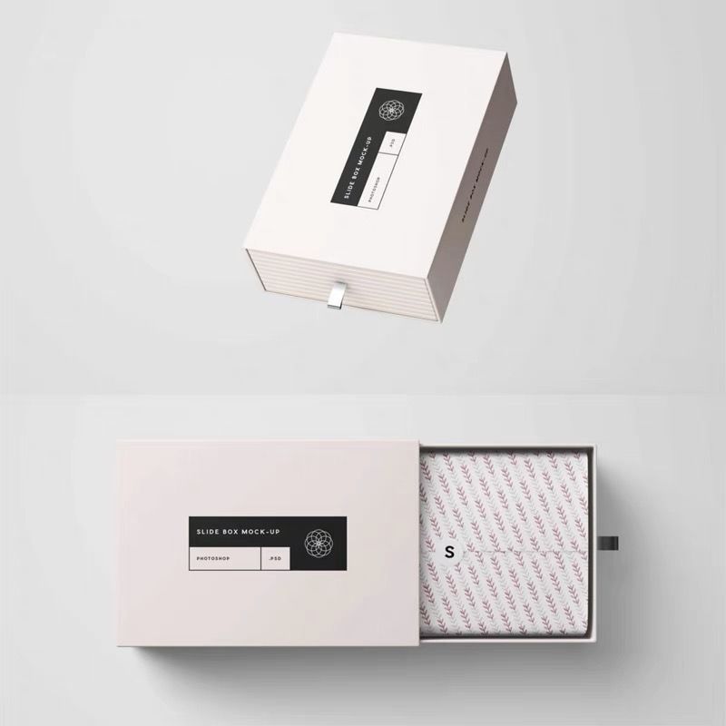 Eco-Friendly Paper Drawer Box For Cosmetics Jewelry And Accessories