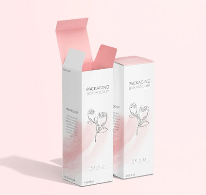 Buen precio Embalaje a medida Exquisita Caja de papel pequeña y caja de impresión de logotipo para cosméticos para el cuidado de la piel en línea