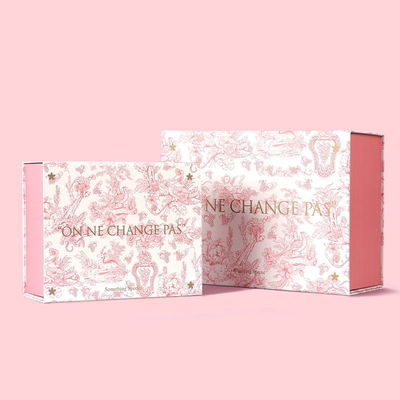Goede prijs Grote grote magneet Custom stijve karton cosmetische verpakking Zwarte papieren cadeaubon online