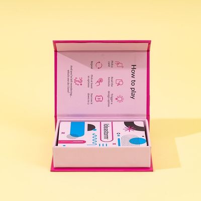 Color Box White Corrugated Empty Box Cosmetic Product Packaging