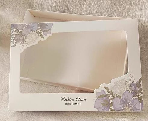 Printed Floral Packaging Box Custom Beauty Box For Hair Oils Serums Treatments