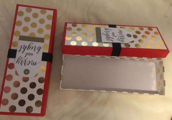 Customized Cosmetic Packaging Box Toiletries Box With Lining