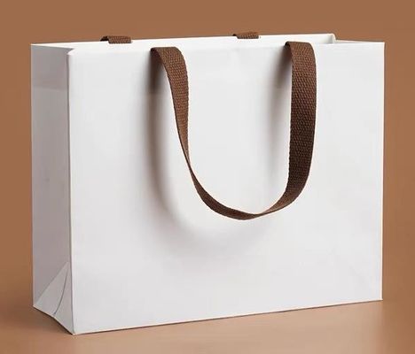Customized Packaging Bags For Clothing Stores Holiday Gift Bags Color-Printed Paper Bags For Corporate Advertising