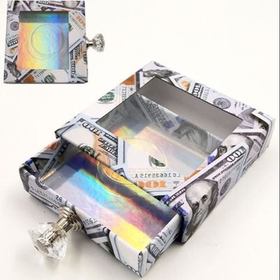 Luxury Magnetic Foldable Display Box With Transparent Window For Cosmetics And Gifts