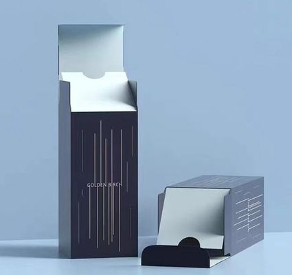 Custom White Card Gift paper Boxes For Handmade Soap Candles And Small Items
