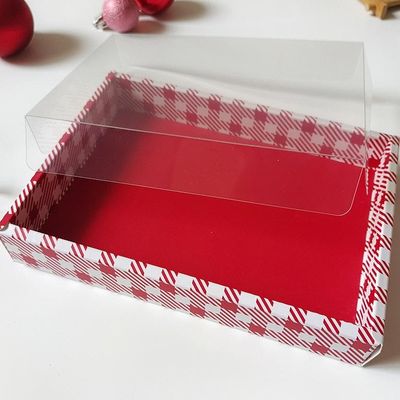 Custom Christmas Candy Gift paper Boxes With Festive Designs For Cookies And Small Gifts