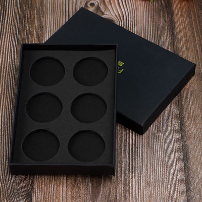 Custom Rigid Fridge Magnet Packaging Box With EVA Insert Lid And Base Design
