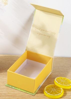Custom Rectangular Magnetic Gift Boxes With Flip Lid Luxury Paper Packaging For Perfume Keychains And Birthday Gifts