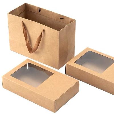 Custom Drawer Packaging Box With Clear Window For Tea Bags Dried Fruits And Nuts