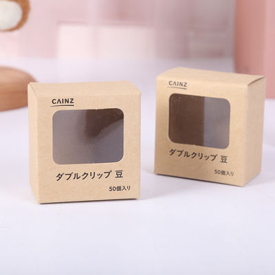 Cajas de cartón corrugado personalizadas de pequeño lote con ventana para perfume, cojín y aromaterapia
