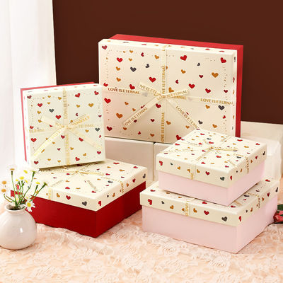 Perfume Cosmetics Packaging Box Cute Gift Box Top And Bottom Cover Souvenir Gift Box